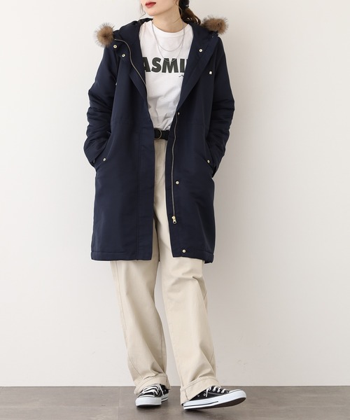 ☆UNDERCOVER archives モッズコート 裏ボアライナー取外し可 UNTITLED（アンタイトル） モッズコート コート 「フード取り外し可