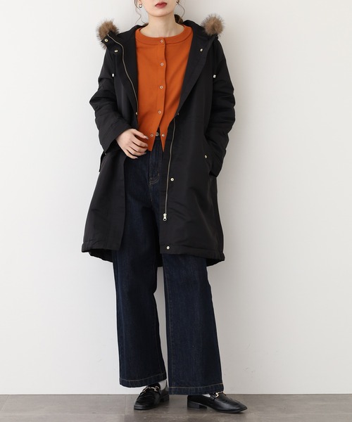 ☆UNDERCOVER archives モッズコート 裏ボアライナー取外し可 UNTITLED（アンタイトル） モッズコート コート 「フード取り外し可