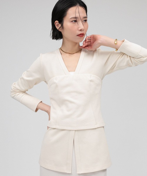 BABYLONE（バビロン） カーディガン フリー オフホワイト レディース