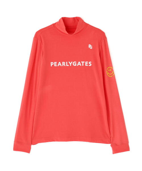 パーリーゲイツレディース　ラグ ウォームプレミア長袖ハイネック カットソー PEARLY GATES（パーリーゲイツ） tシャツ 「PEARLY GATES」ラグ