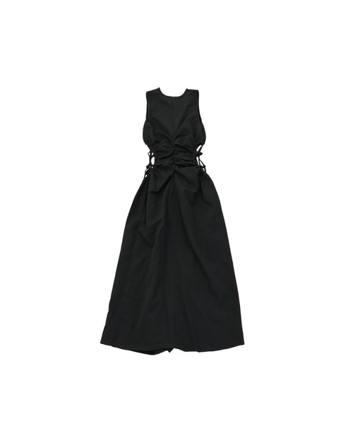 「Uenui」 ノースリーブワンピース FREE ブラック レディース_画像3