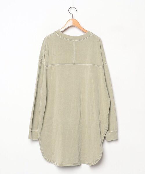 「JEANASIS」 長袖カットソー FREE グリーン レディース_画像2