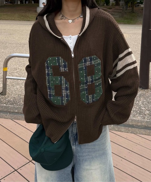 STONE  ジップアップニットパーカー stone island ジップアップニットパーカー