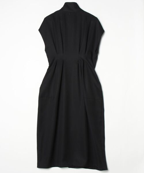 「MARW UNITED ARROWS」 半袖ワンピース 36 ブラック レディースの画像