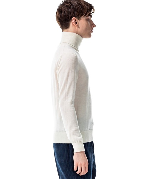 「VIKTOR&ROLF」 タートルネックニット X-LARGE ホワイト メンズ_画像4