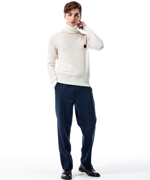 「VIKTOR&ROLF」 タートルネックニット X-LARGE ホワイト メンズ_画像6