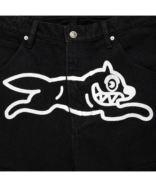 「ICECREAM」 デニムパンツ LARGE ブラック メンズ_画像8