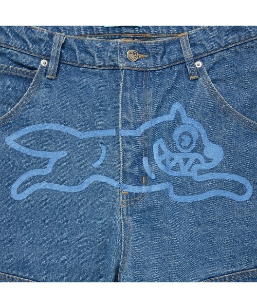 「ICECREAM」 デニムパンツ LARGE ブラック メンズ_画像9