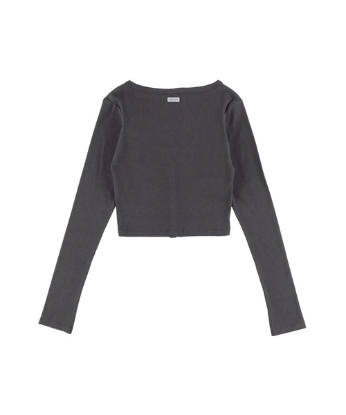 「ALEXIA STAM」 カーディガン L オフホワイト レディース_画像3