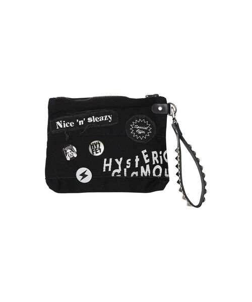 HYSTERIC GLAMOUR（ヒステリックグラマー） クラッチバッグ STUDS
