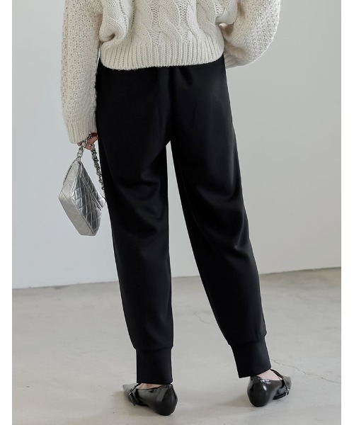 「Re:EDIT」 イージーパンツ LARGE ベージュ レディース_画像6