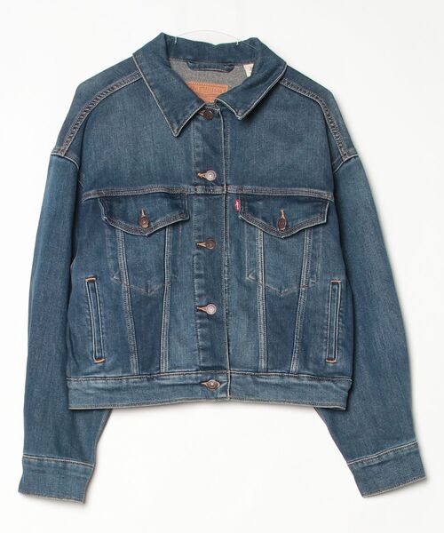 Levi's ダークデニム デニムジャケット Levi's（リーバイス） デニムジャケット S ダークインディゴブルー