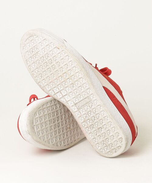 「PUMA」 ローカットスニーカー 25.5cm レッド メンズ_画像3