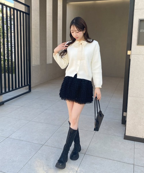 Mary♡♡売り切りSALE中♡◾️2点チュールSK 黒 ミニSKグレー frunco スカート チュールミニスカート : ZOZOTOWN Yahoo!店 - 通販