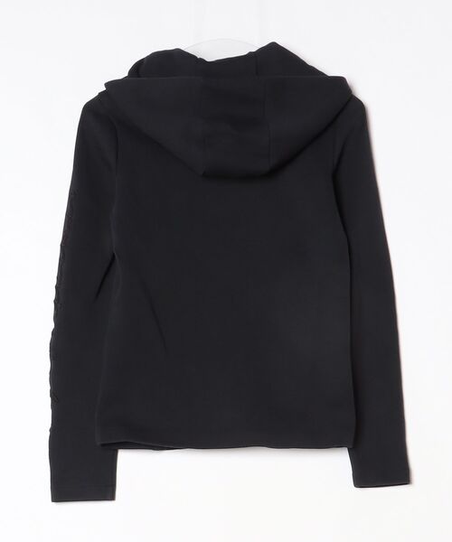 「ARMANI EXCHANGE」 ジップアップパーカー X-SMALL ブラック レディース_画像2