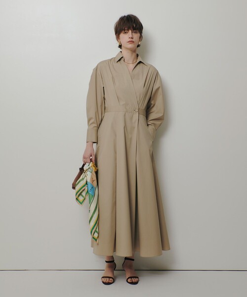 allureville（アルアバイル） ワンピース ラップライクシャツ