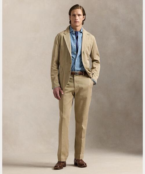 POLO RALPH LAUREN（ポロ・ラルフローレン） スラックス スラブ ツイル