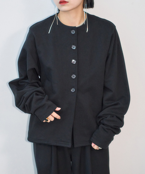 rii cityshop シティショップ　O オーバーカーディガン CITYSHOP（シティショップ） カーディガン SWEAT CARDIGAN：スウェット