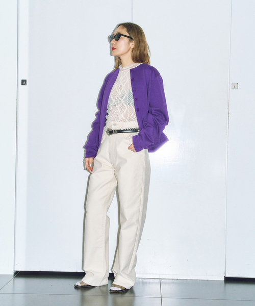 CITYSHOP（シティショップ） カーディガン SWEAT CARDIGAN：スウェット