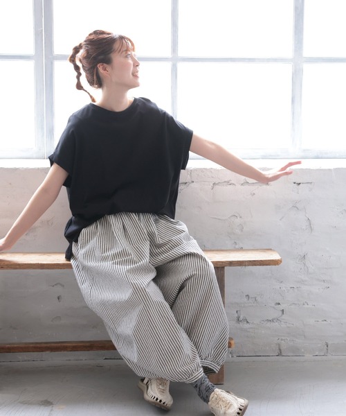 「soulberry」 半袖カットソー M レンガ レディース_画像6