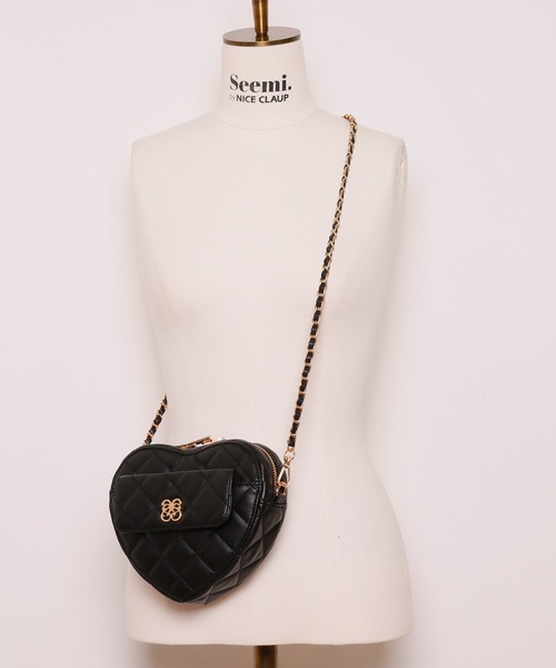 「Seemi. byNICECLAUP」 ショルダーバッグ FREE ブラック レディース_画像9