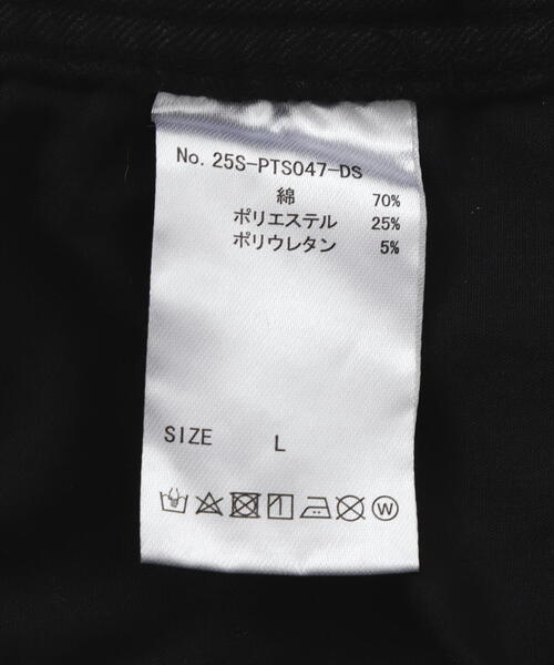 「DANKE SCHON」 カーゴパンツ L ブラック メンズ_画像7