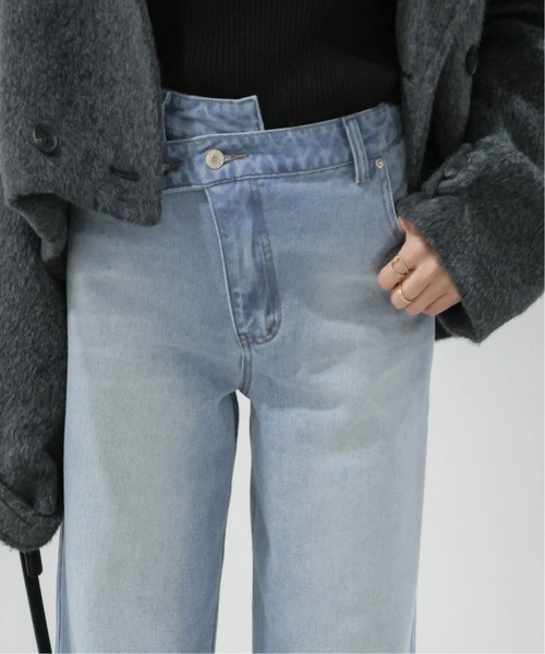 「SUGAR BISKET」 デニムパンツ L ブルー レディース_画像5