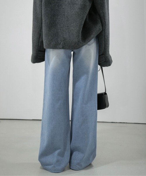 「SUGAR BISKET」 デニムパンツ L ブルー レディース_画像8