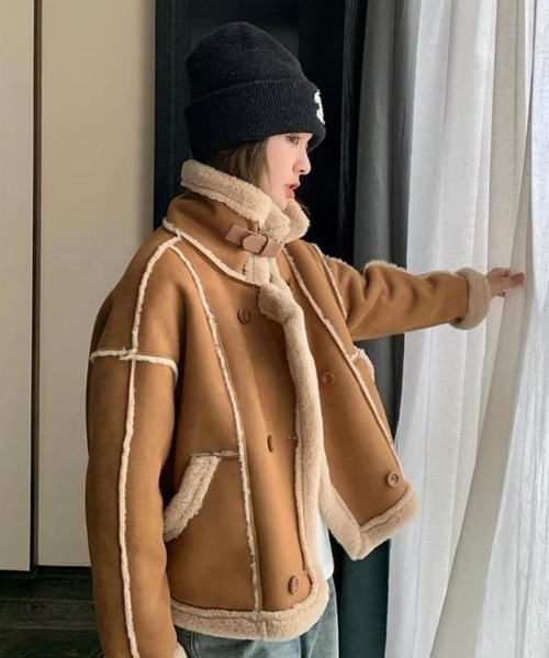 「GEMEDA」 ジャケット M ブラウン レディース_画像5