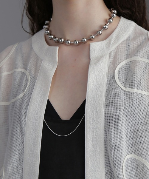 「ROSE BUD」 カーディガン ONE SIZE ブラック レディース_画像9