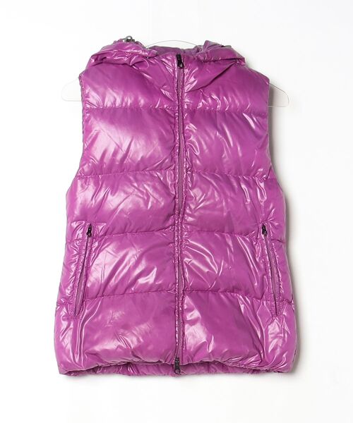 DUVETICA（デュベティカ） ダウンベスト 38 パープル レディース