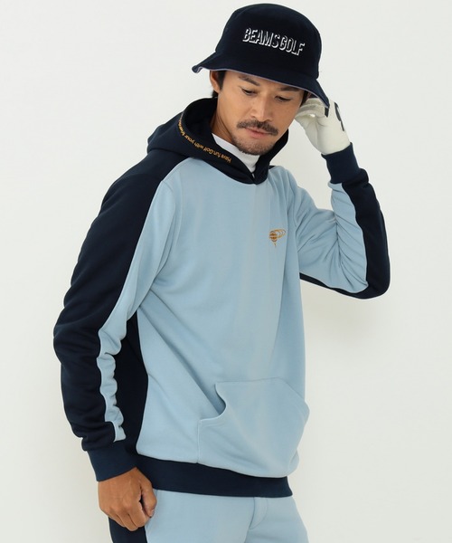 BEAMS GOLF（ビームス ゴルフ） プルオーバーパーカー X-LARGE ブルー