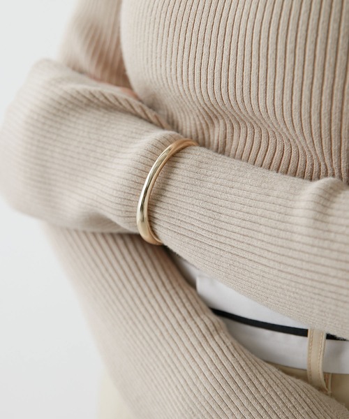 「PAPILLONNER」 バングル FREE シルバー レディース_画像3