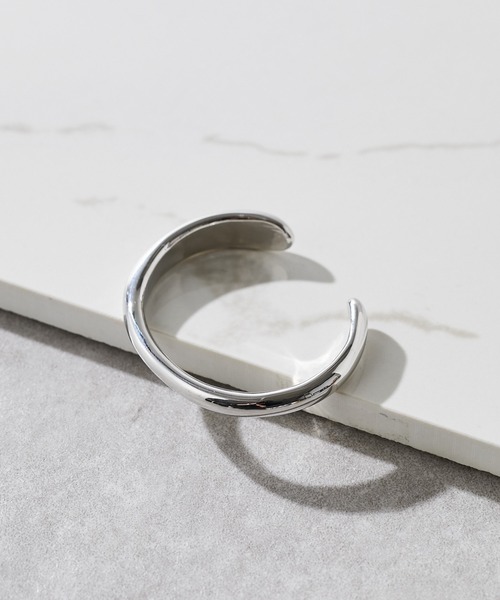 「PAPILLONNER」 バングル FREE シルバー レディース_画像6