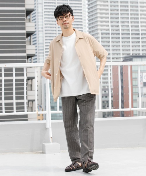 「URBAN RESEARCH ROSSO MEN」 スラックス MEDIUM チャコールグレー メンズ_画像7