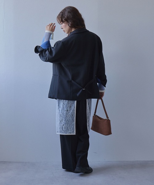 bohmal（ボマール） コート アウター ダブルボタンオーバーサイズ