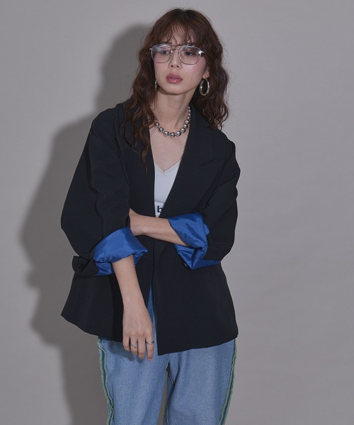 bohmal（ボマール） コート アウター ダブルボタンオーバーサイズ