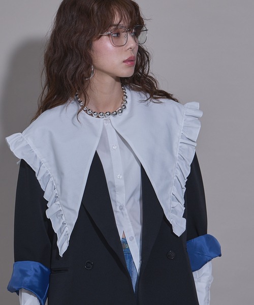 bohmal（ボマール） コート アウター ダブルボタンオーバーサイズ