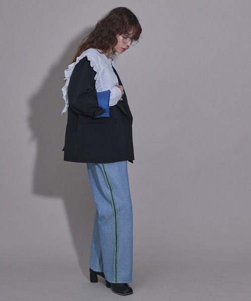 bohmal（ボマール） コート アウター ダブルボタンオーバーサイズ