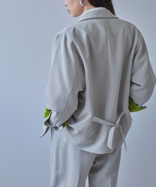 bohmal（ボマール） コート アウター ダブルボタンオーバーサイズ