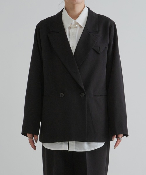 bohmal（ボマール） コート アウター ダブルボタンオーバーサイズ