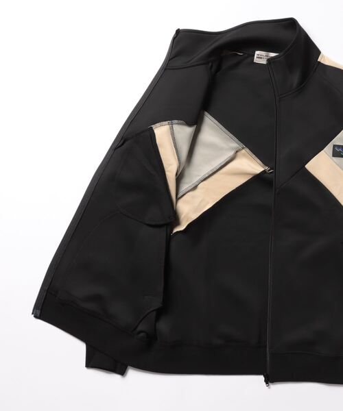 「WILDERNESS EXPERIENCE」 ジャージブルゾン M ブラック メンズ_画像2