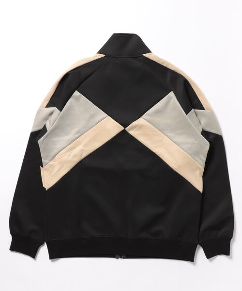 「WILDERNESS EXPERIENCE」 ジャージブルゾン M ブラック メンズ_画像3