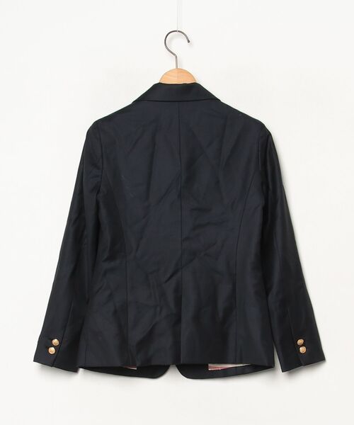 「IENA」 テーラードジャケット 36 ネイビー レディース_画像2