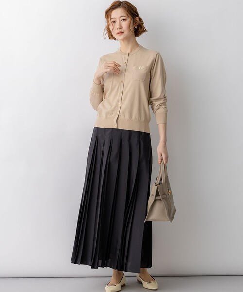 ロング スカート グロッシープリーツ ロングスカート : ZOZOTOWN Yahoo