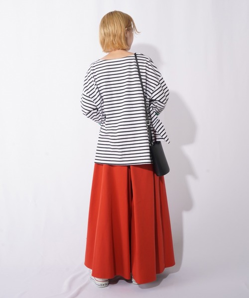 「LUCA/LADY LUCK LUCA」 7分袖カットソー FREE オフホワイト レディース_画像5