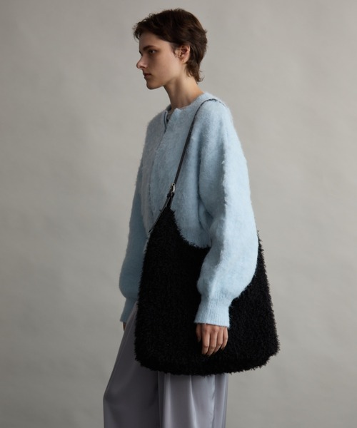 「Aunt Marie's」 ショルダーバッグ FREE グレイッシュベージュ レディース_画像3