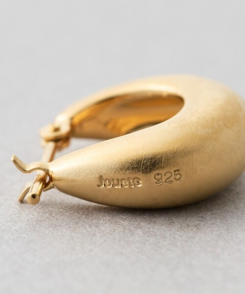 ジュエッテ　ラップピアス　フープ　ドロップ　ピアス　シルバー925 ゴールド Jouete（ジュエッテ） ピアス 「ラップピアス」 ドロップ レディース