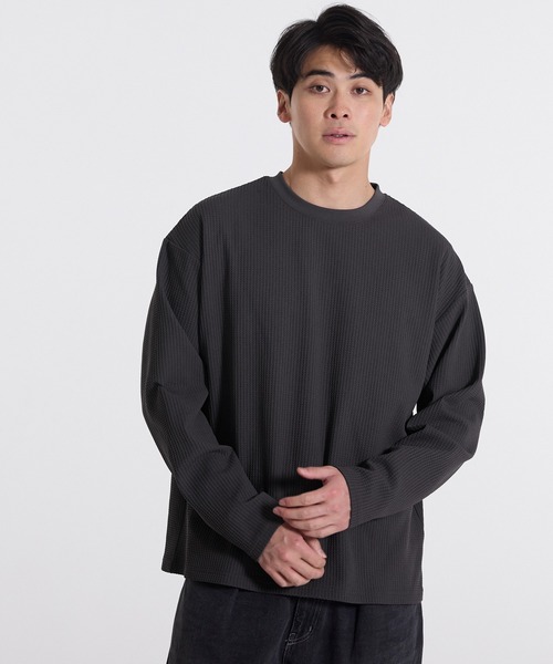 coca（コカ） tシャツ EAZY TEXワッフルロンT メンズ : ZOZOTOWN Yahoo