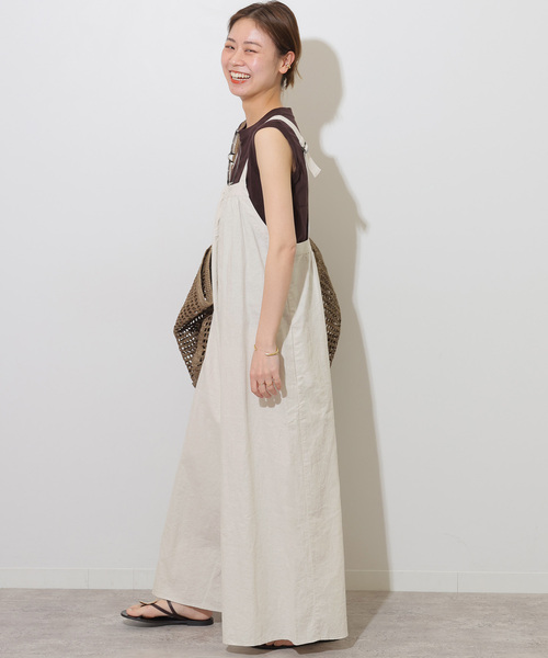 「JOURNAL STANDARD relume」 オールインワン FREE アイボリー レディースの画像